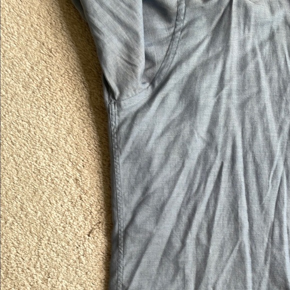 Calvin Klein Blue Casual Button Down Shirt - Picture 4 of 6